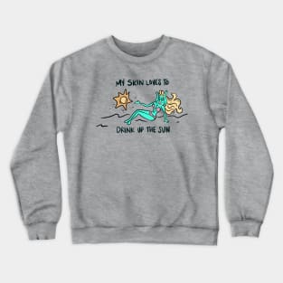 Sunshine Summer Babe Crewneck Sweatshirt